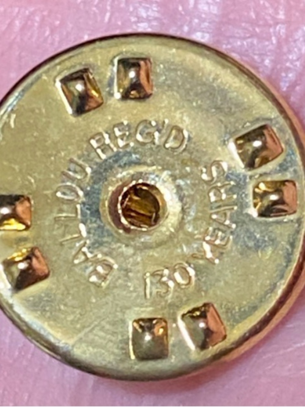 3 small pins Gold tone mice & Ballou Regd  cat pin - Picture 8 of 15